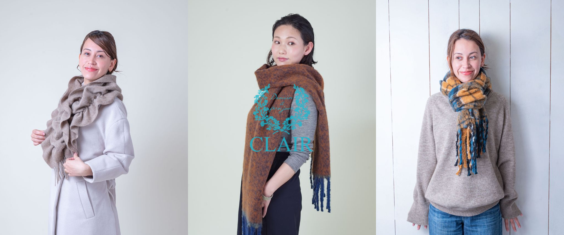 RAINWEAR « 晴雨兼用傘やマフラー・ストールの服飾雑貨品の製造
